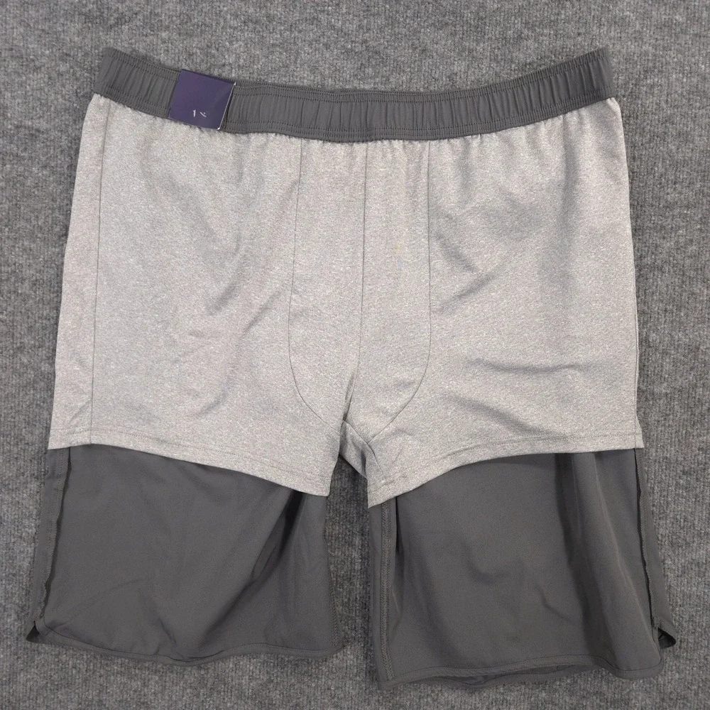 Fair Harbor The Anchor Swim Trunks Mens 3XL Gray Chafe Free Liner 10